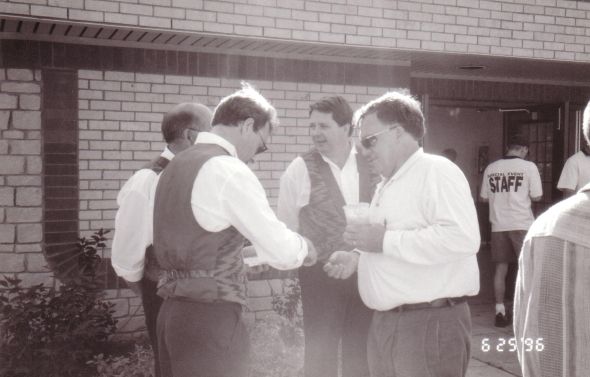 Signing autographs